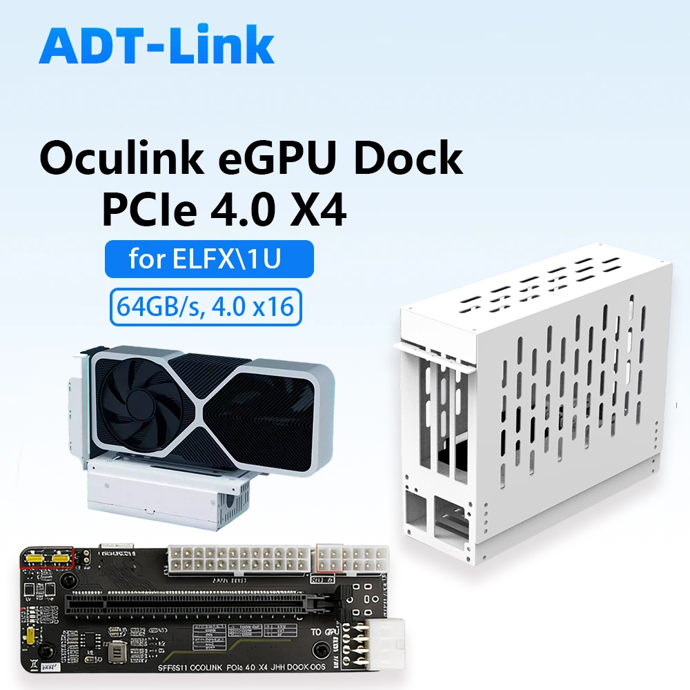 External Gpu Dock Pcie 4.0 Oculink - 오쿨링크 eGPU 그래픽 카드 독 (노트북/미니