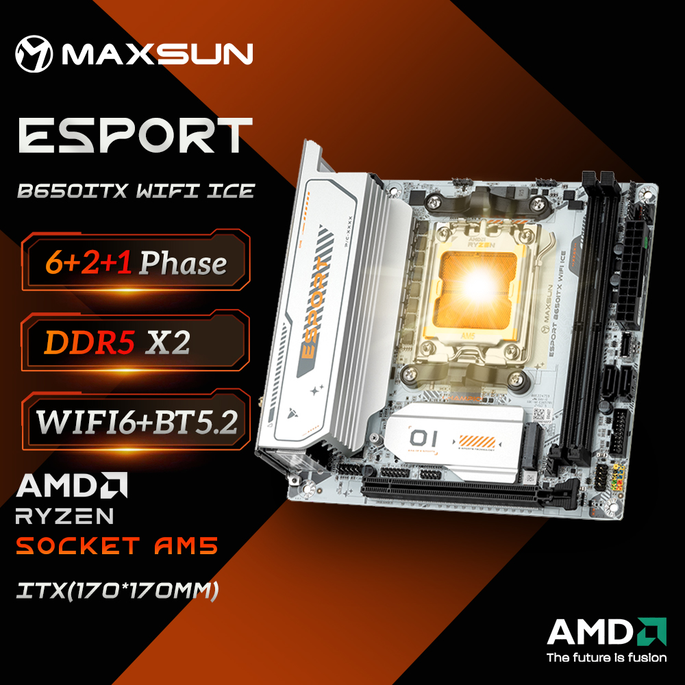 B650 Itx Motherboard Wifi - MAXSUN 마더보드 B650M ITX AMD Ryzen