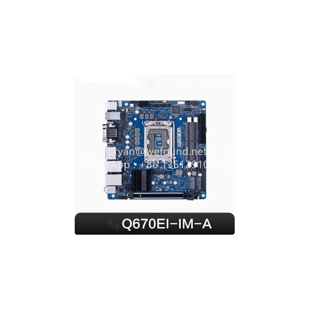 Lga 1700 Ddr5 Itx Motherboard - Q670EI-IM-A 미니-ITX 마더보드 LGA1700 소켓 (12세대/13세대/14세대