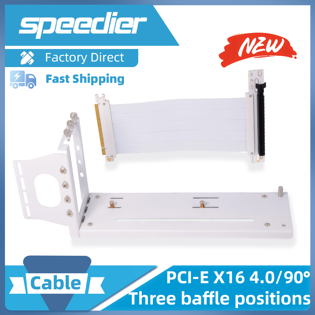 Pcie 4.0 X16 Riser Cable 90 Degree - 라이저 PCI-E 4.0 X16 그래픽 카드