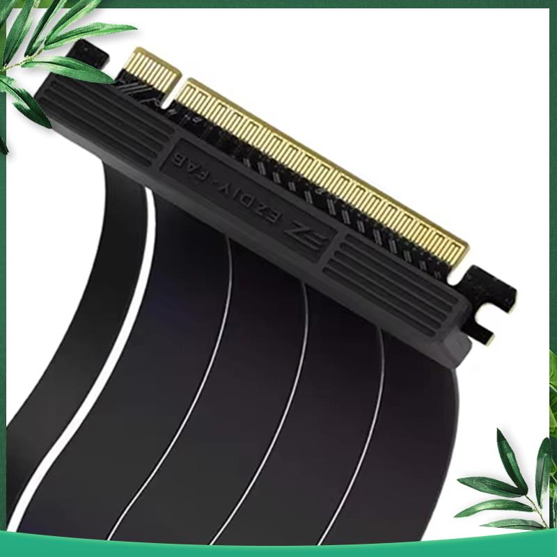 Pcie 4.0 X16 Riser Cable 90 Degree - (신규) PCI-E 4.0 X16 라이저 케이블이