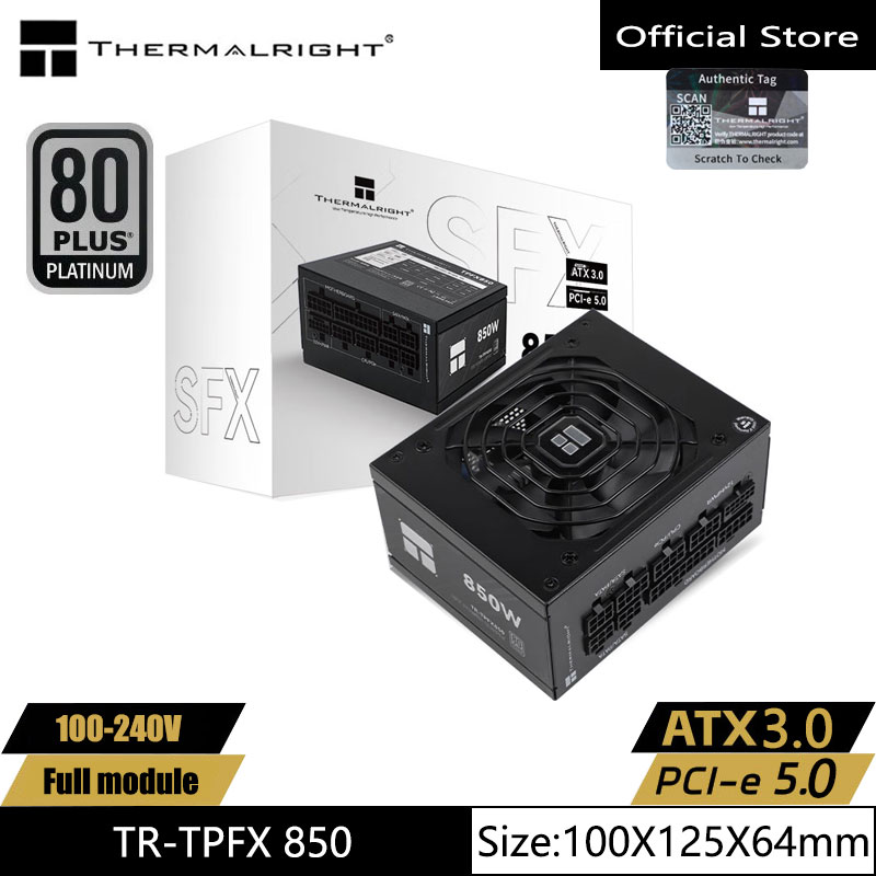Sfx Power Supply 850W Gold - Thermalright TR-TPFX850 컴퓨터 케이스 전원 공급