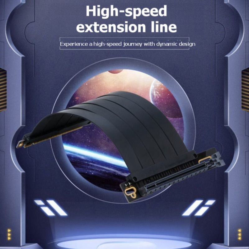 DT23 PCIe 4.0 X16 GPU 라이저 케이블  - Pcie 4.0 X16 Riser Cable 90 Degree 리뷰 및 가격