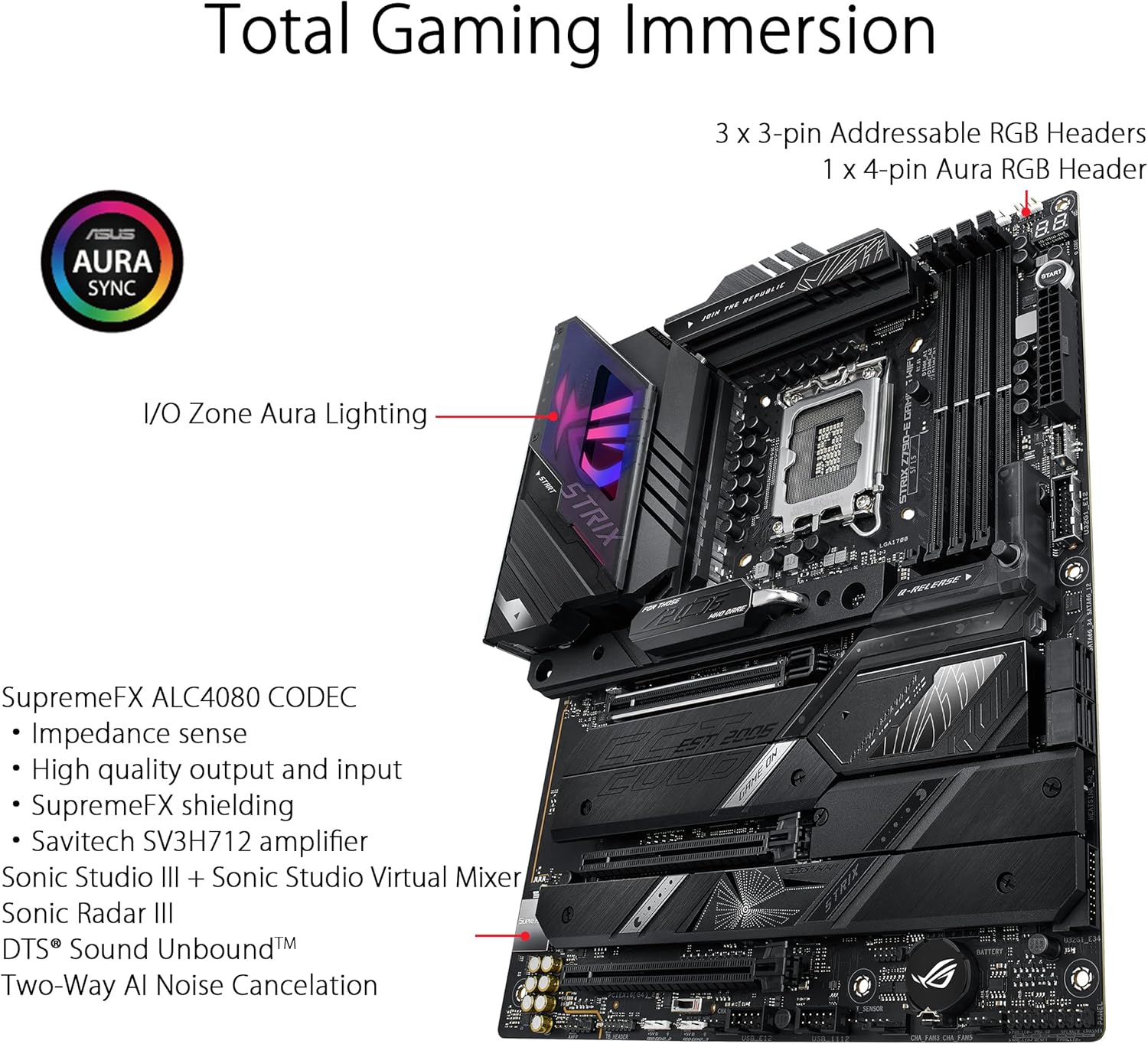 ASUS ROG STRIX Z790-E GAMING W - Lga 1700 Ddr5 Itx Motherboard 리뷰 및 가격
