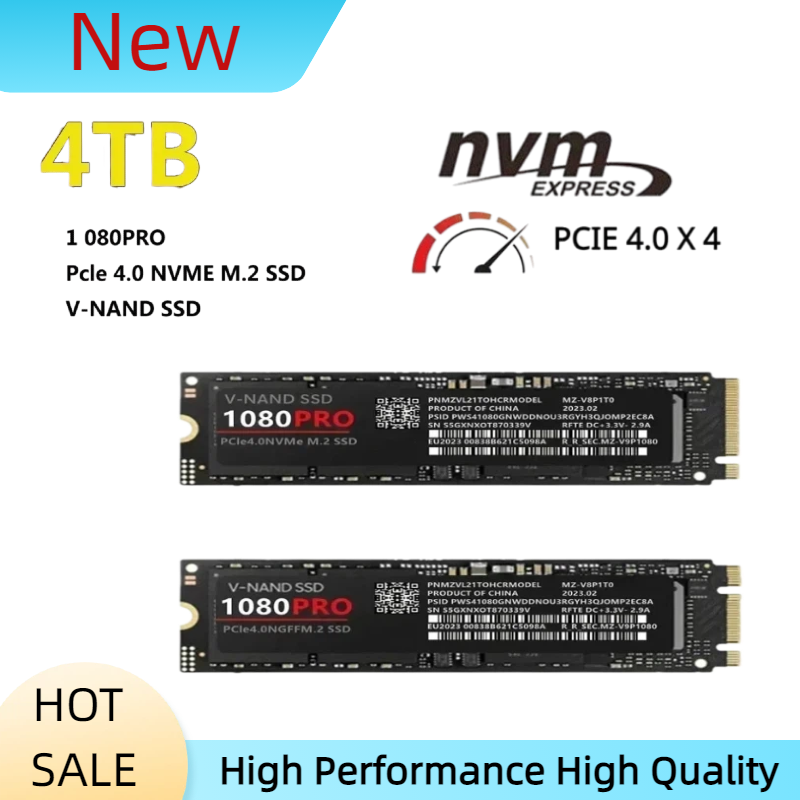 새로운 오리지널 1080Pro 512GB‑4TB NVM - M.2 Nvme 4Tb Pcie 4.0 Ssd 리뷰 및 가격