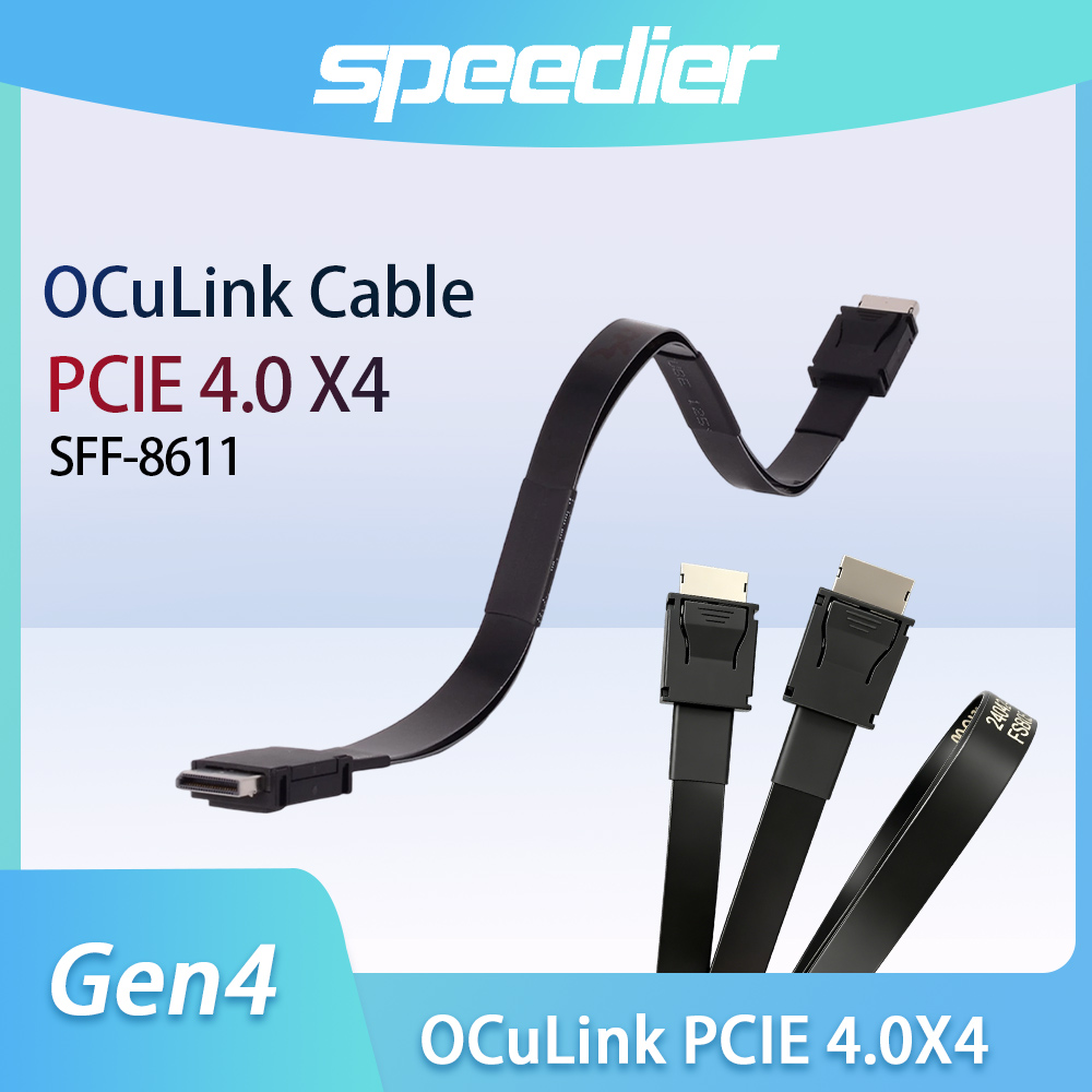 ADT-Link OCuLink SFF-8611 고속 케 - External Gpu Dock Pcie 4.0 Oculink 리뷰 및 가격
