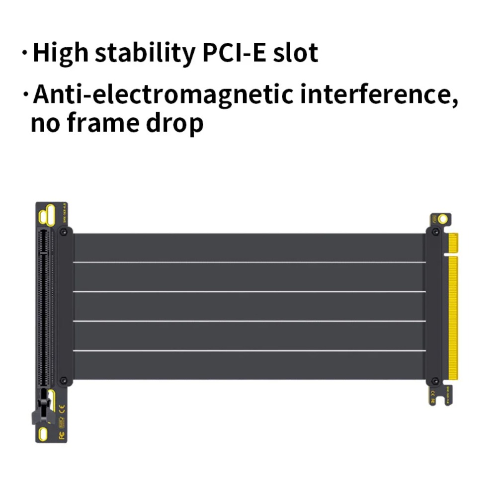 PCI‑E 4.0/3.0 X16 GPU 라이저 케이블  - Pcie 4.0 X16 Riser Cable 90 Degree 리뷰 및 가격