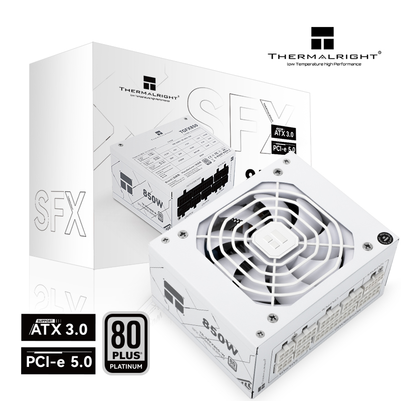 Thermalright TR-TPFX850-W 흰색 섀 - Sfx Power Supply 850W Gold 리뷰 및 가격