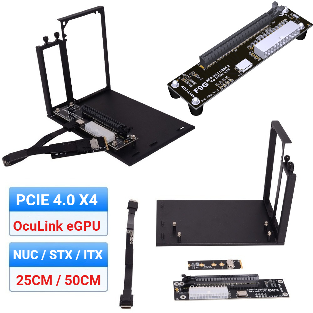 F9G-BK7 EGPU 오큘링크 GPU 도크 PCIe  - External Gpu Dock Pcie 4.0 Oculink 리뷰 및 가격