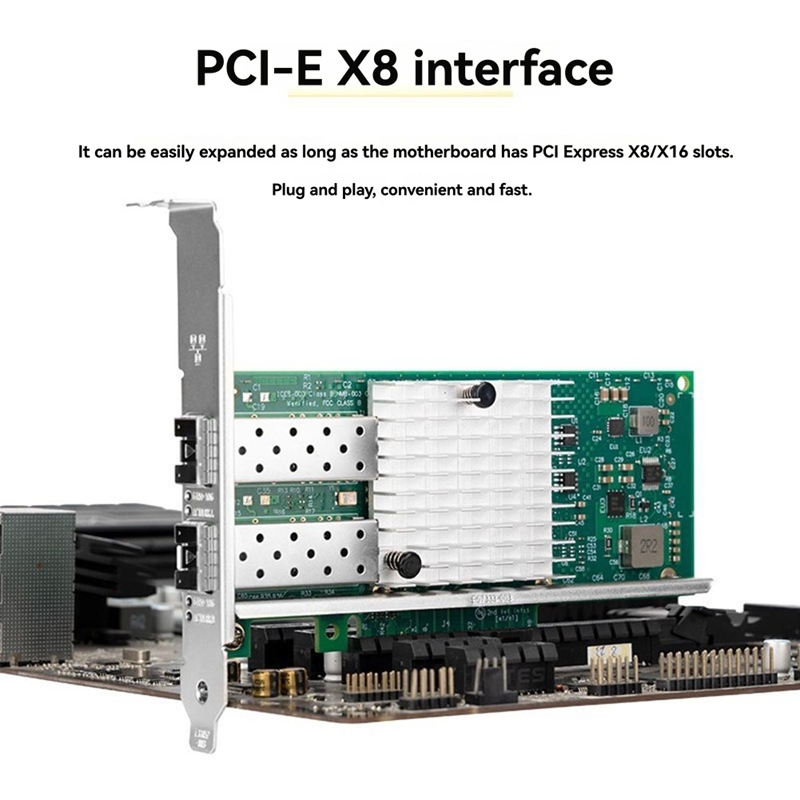 X520-DA1 10Gb SFP+ 듀얼 포트 네트워크  - 10Gb Sfp+ Pcie Network Card Dual Port 리뷰 및 가격