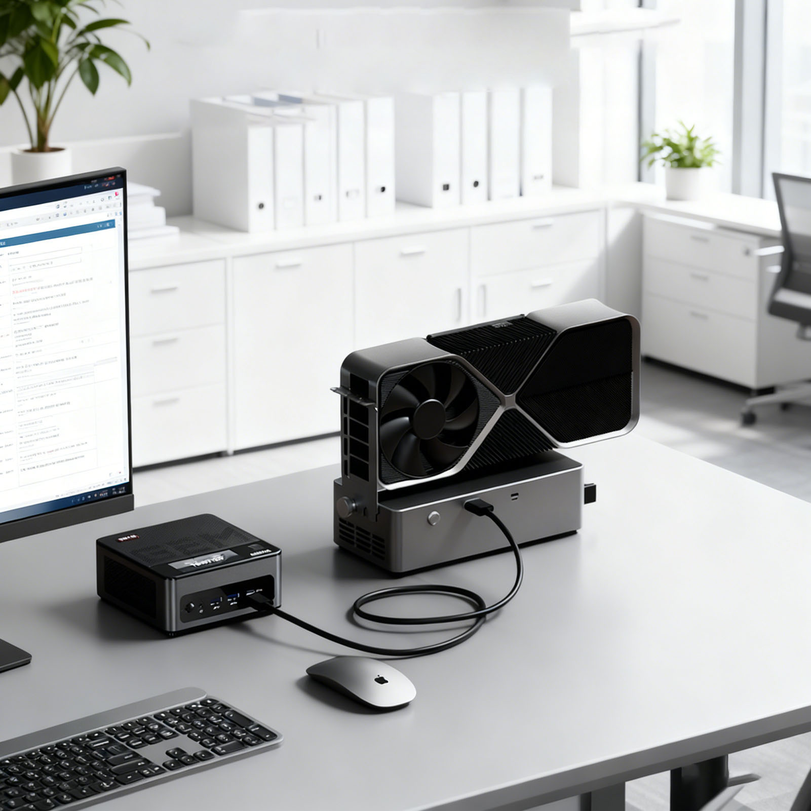 800W PSU PCIe 4.0 X4 외장 GPU 도크 - External Gpu Dock Pcie 4.0 Oculink 리뷰 및 가격