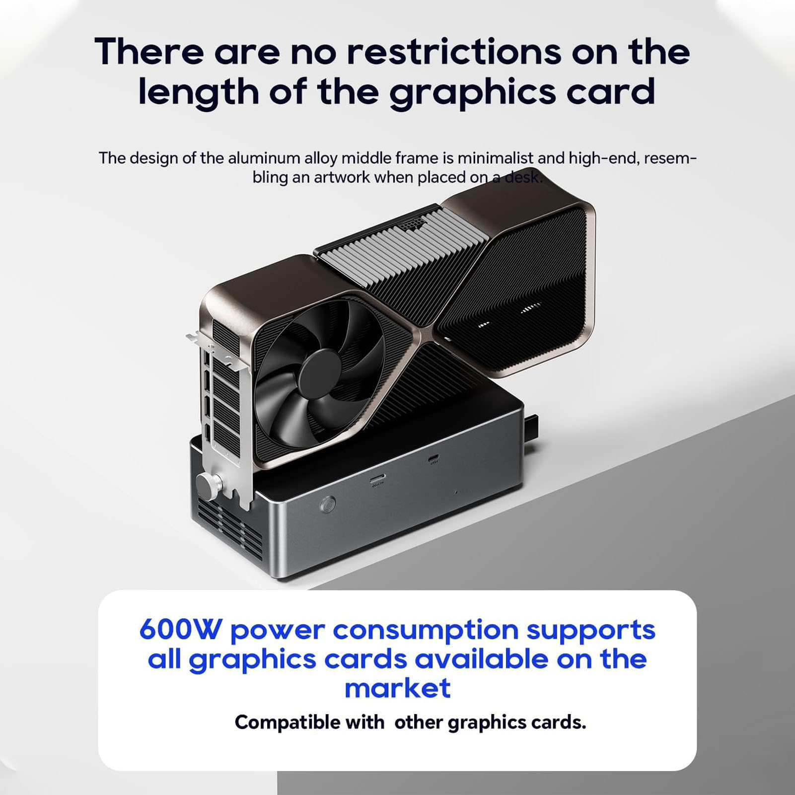800W PSU PCIe 4.0 X4 외장 GPU 도크 - External Gpu Dock Pcie 4.0 Oculink 리뷰 및 가격