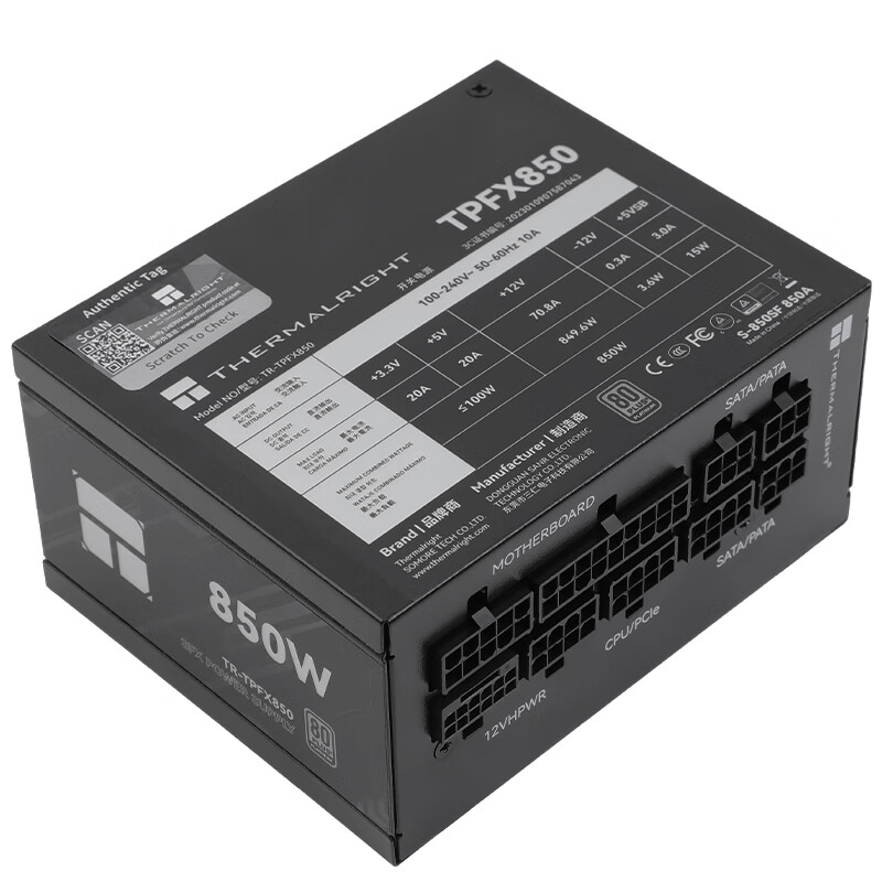 Thermalright TR-TPFX850 컴퓨터 케이 - Sfx Power Supply 850W Gold 리뷰 및 가격